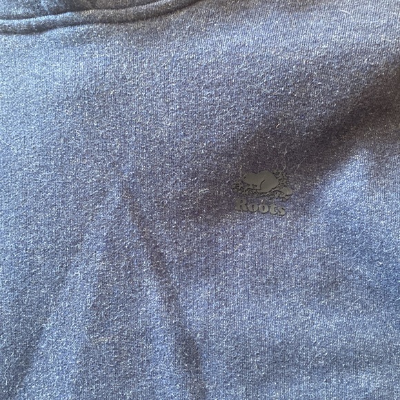 Large Blue Roots Hoodie - Picture 2 of 5